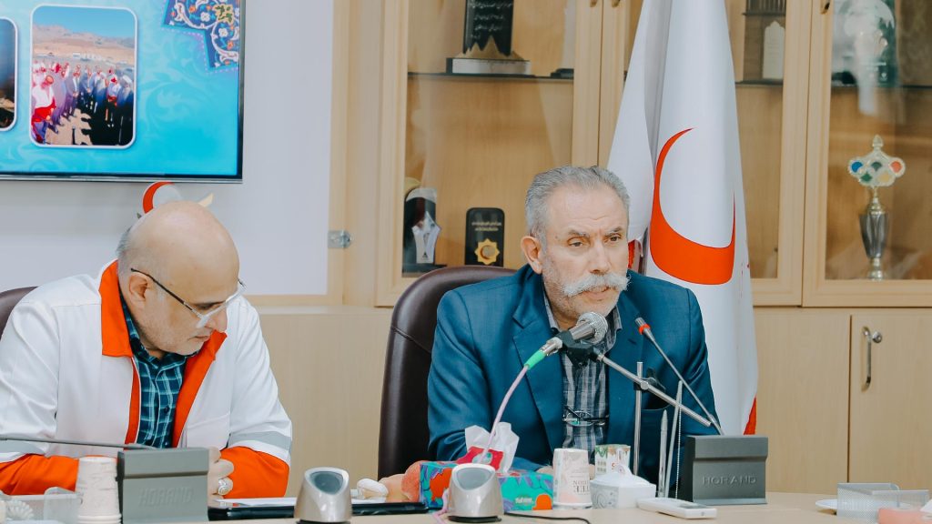 آیین تجلیل از خیرین هلال احمر استان اردبیل