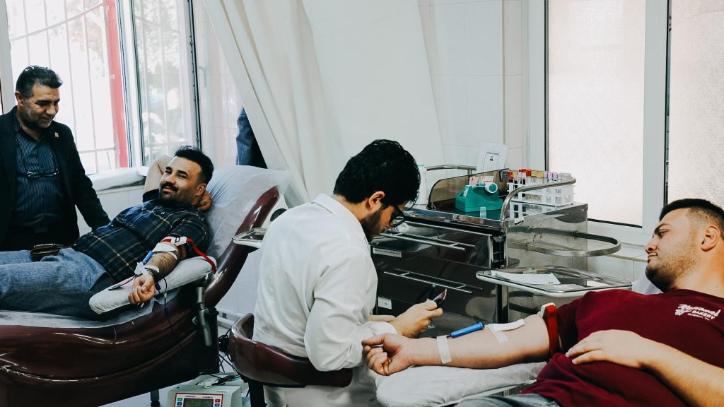 پنجمین پویش اهدای خون زنجیره یکپارچه تولید گوشت مرغ آرتا جوجه سبلان